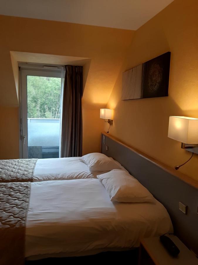 Hotel Au Relais De L'Oust Lanouée Exteriér fotografie