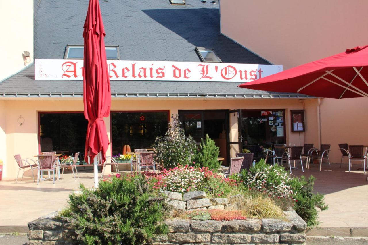 Hotel Au Relais De L'Oust Lanouée Exteriér fotografie